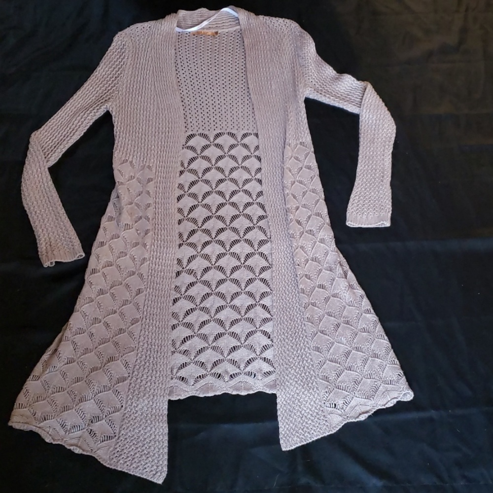 Gorgeous Crocheted Duster Cardigan!